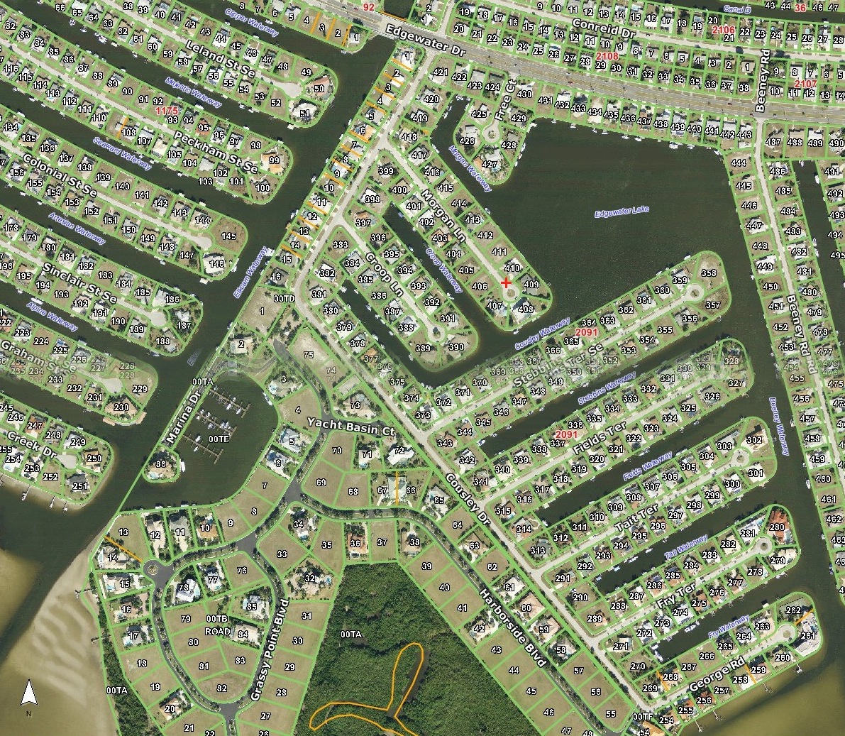 Grassy Point Sailing Community Lot Numbers